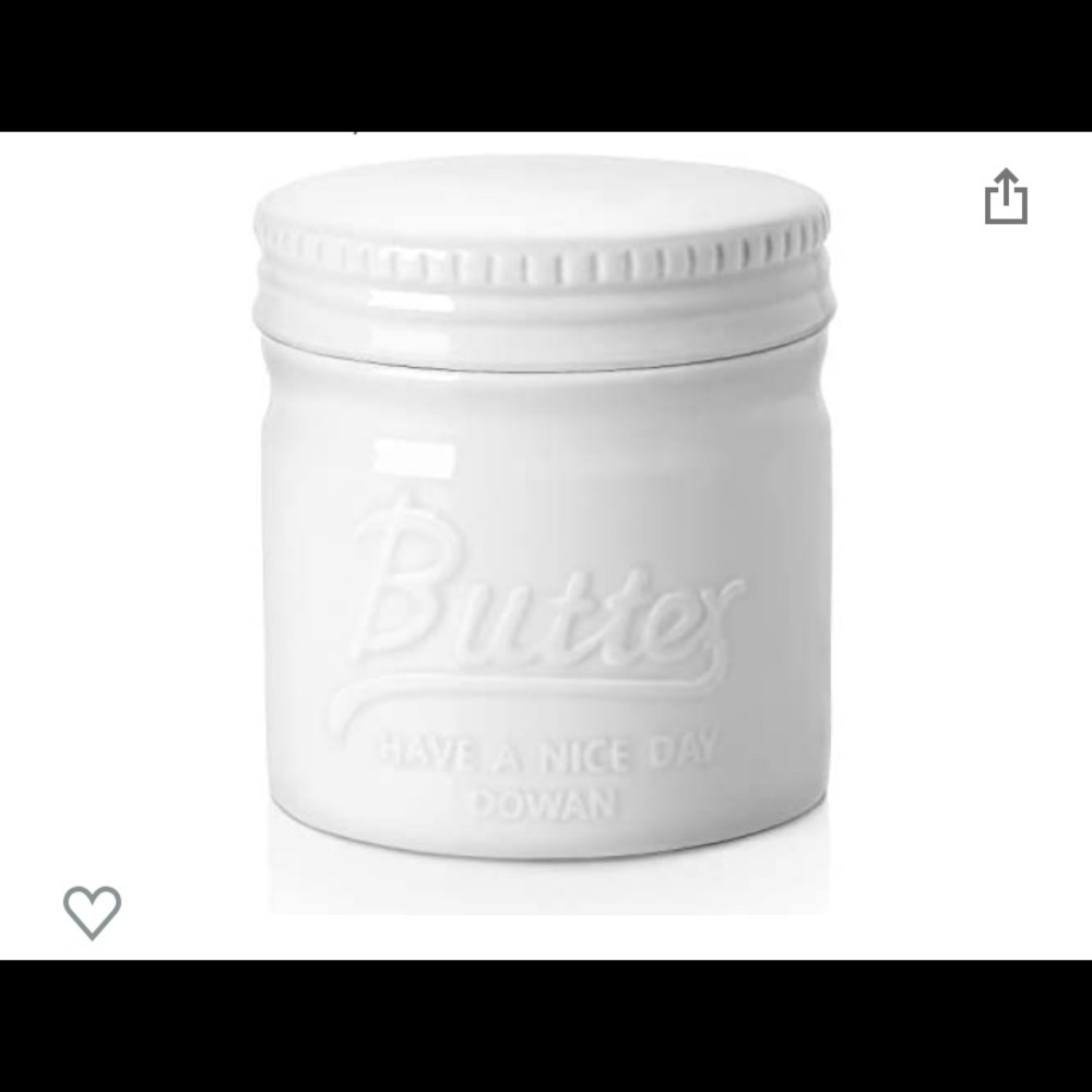 Butter dish for soft butter